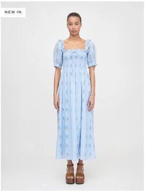 NWT Scarlett Nap Dress in Bluebell Waltz